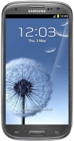 Смартфон Samsung Galaxy S3 GT-I9300 16Gb Titanium grey - Горячий Ключ